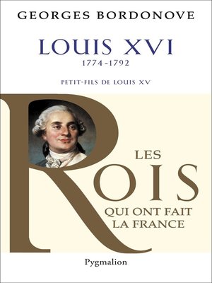 cover image of Louis XVI, 1774-1792